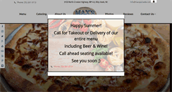 Desktop Screenshot of maxspizzaobx.com